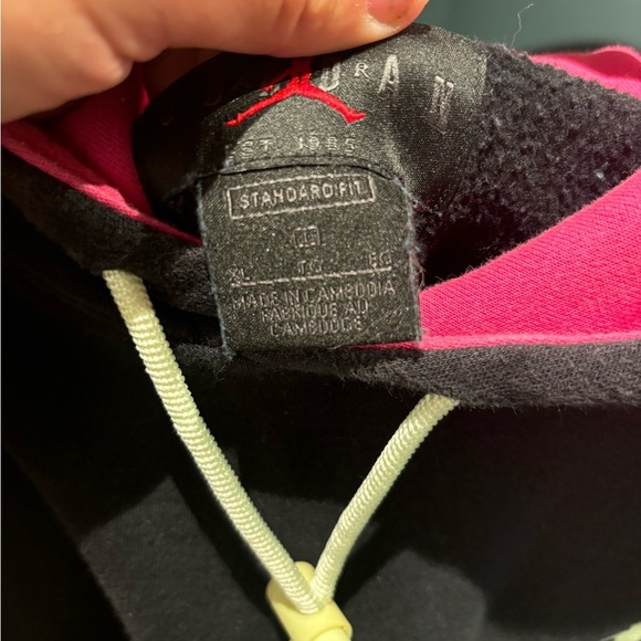 Nike Jordan Jumpman Air Fleece Hoodie - Picture 4 of 5